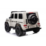 Elektrické autíčko Mercedes Benz G63 AMG XXL 24V 4 x 200W - biele
